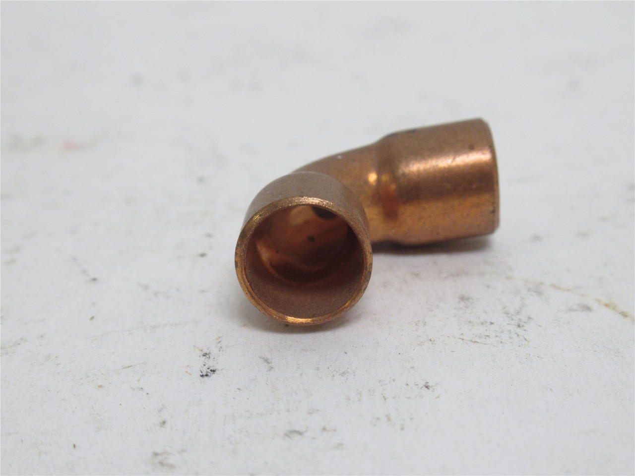 Industry-Std 5P049; Lot-3; Wrot Copper Rough 90Deg Elbow; 1/4"