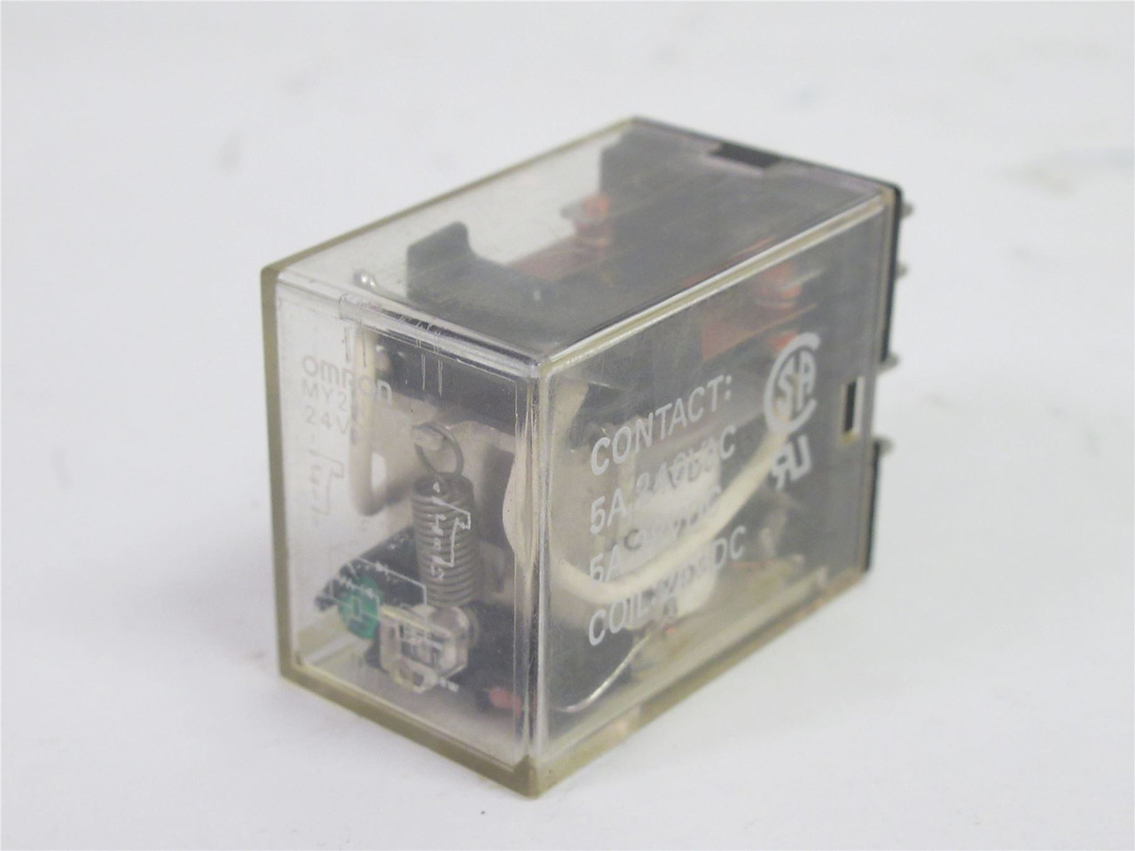 Omron MY2N-D2-DC24; Relay; DPDT 2 FORM C; 5A; Coil: 24VDC