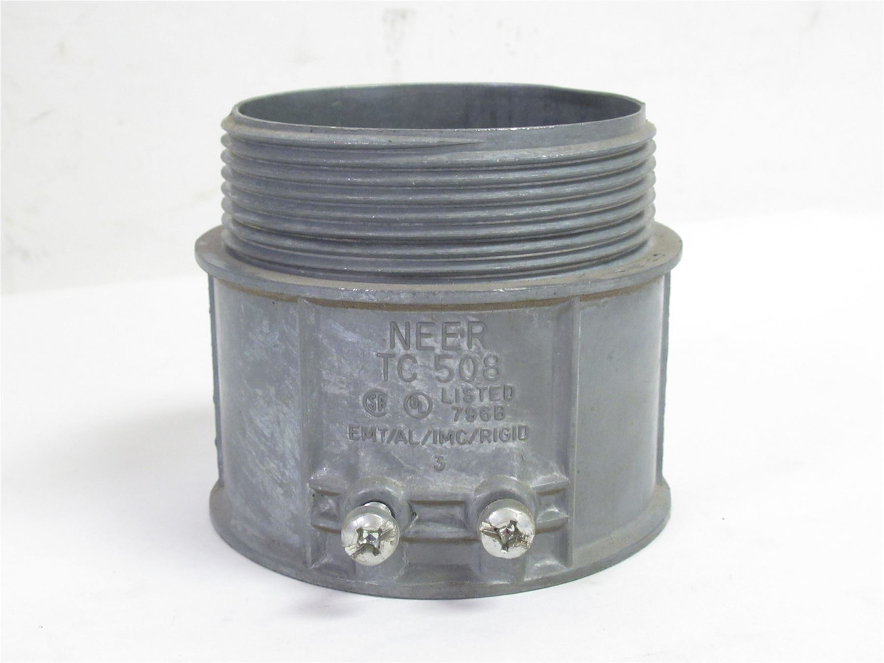 Appleton TC-508; NEER Straight Conduit Connector; 3"