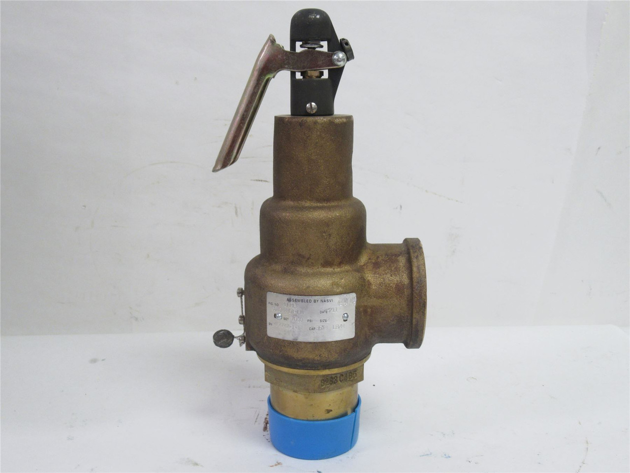 Kunkle 6010HHM01-LM; Bronze Relief Valve; 2"; 70PSI; 3578LB/H