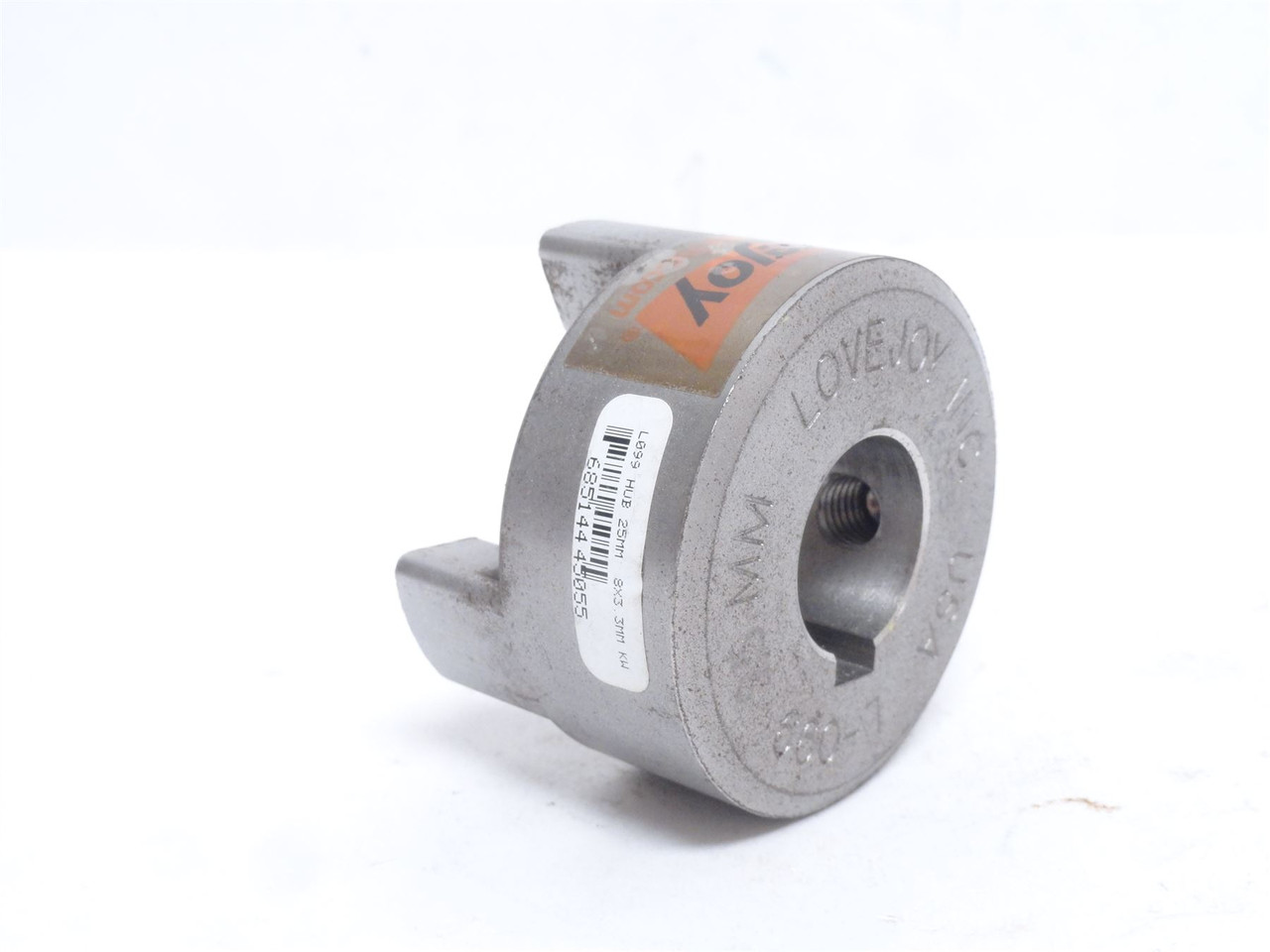 Lovejoy L-099x25mm; Jaw Coupler Hub; 25mmID x 2.54"OD