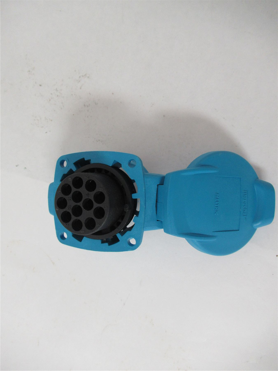 Meltric 03-A4001; PN12c Receptacle 15A 480VAC/ VDC 11Pins+G