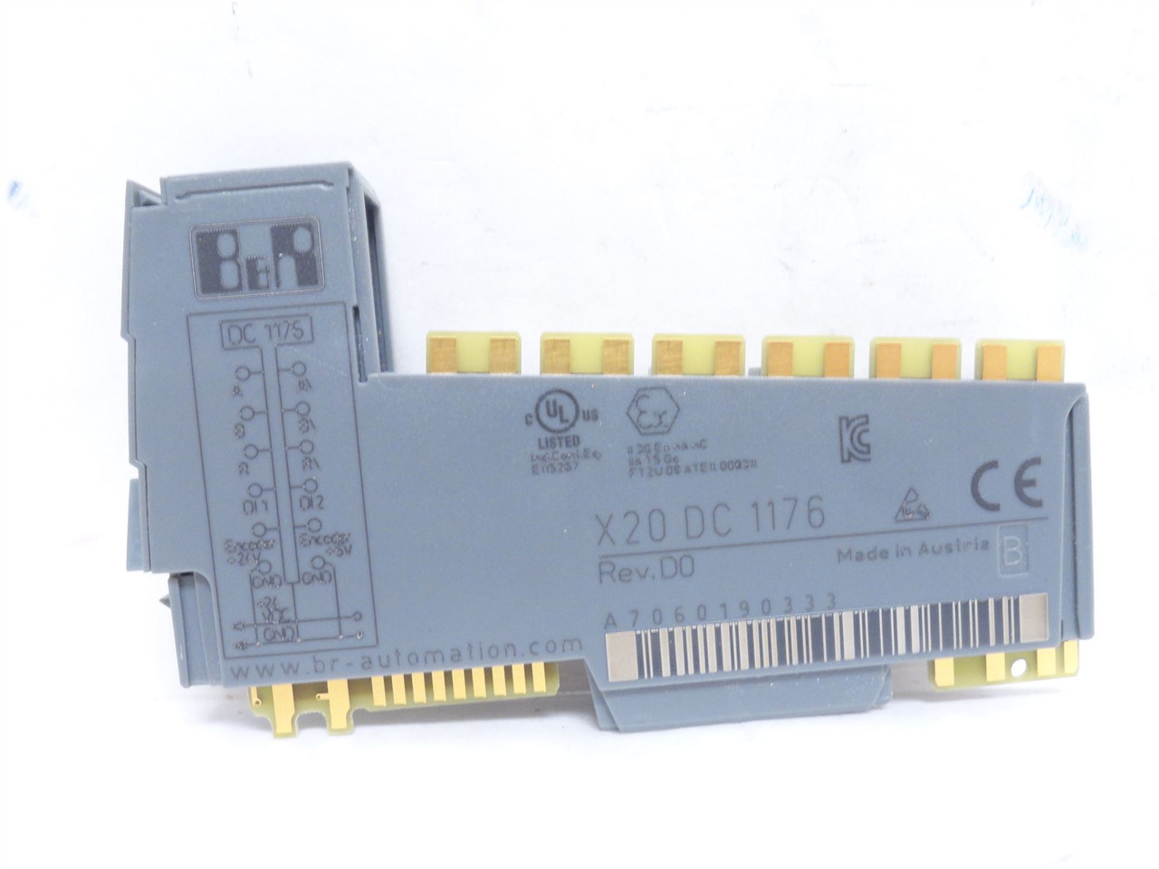 B and R X20DC1176; Encoder I/O Monitoring Module
