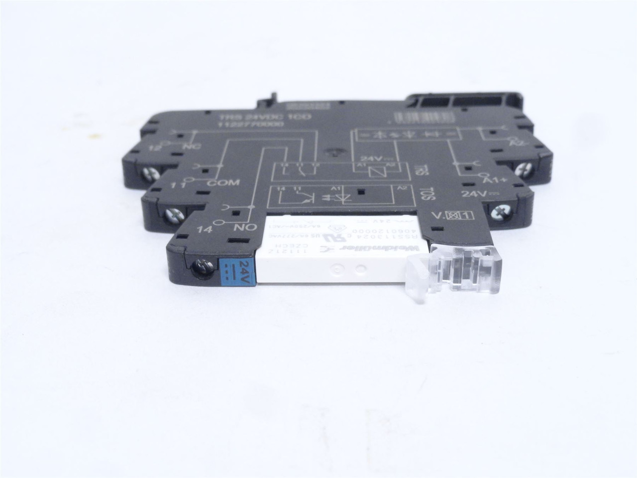 Weidmuller 1122770000; Power Relay; 6A; 24VDC; SPDT; DIN Rail