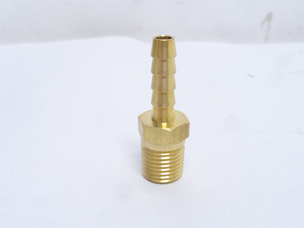 Milton S-600; Lot-2; Male Barb Hose End; 1/4NPT x 1/4" Tube
