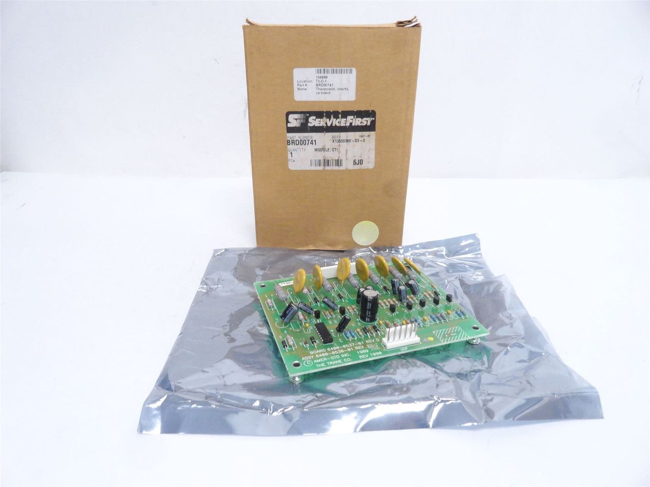 Trane X13650386-01; HVAC Thermostat Interface Board