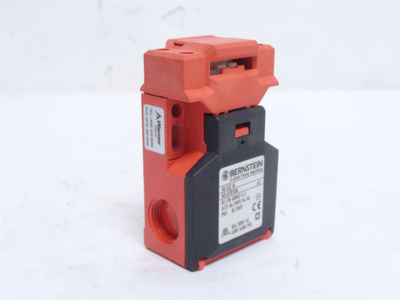 Bernstein SK-UIZM; Interlock Safety Switch; 3 Amps; 240VAC