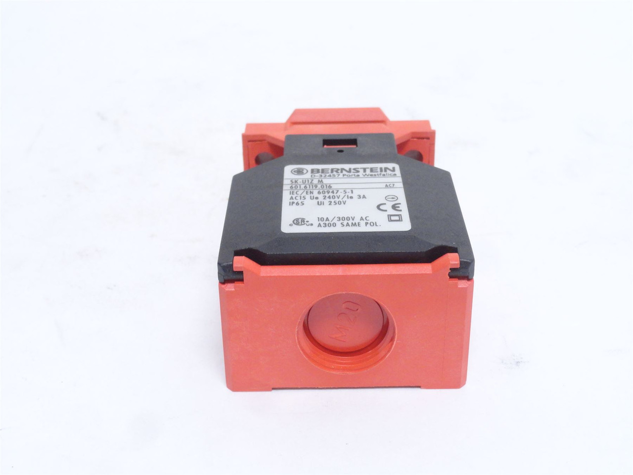 Bernstein SK-UIZM; Interlock Safety Switch; 3 Amps; 240VAC