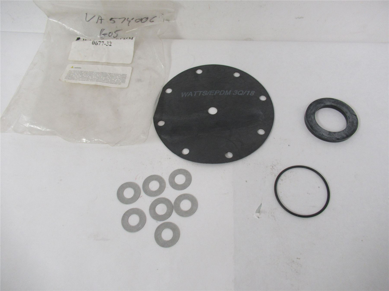 Watts 0677-32; Diaphragm Repair Kit; Size: 2-1/2"