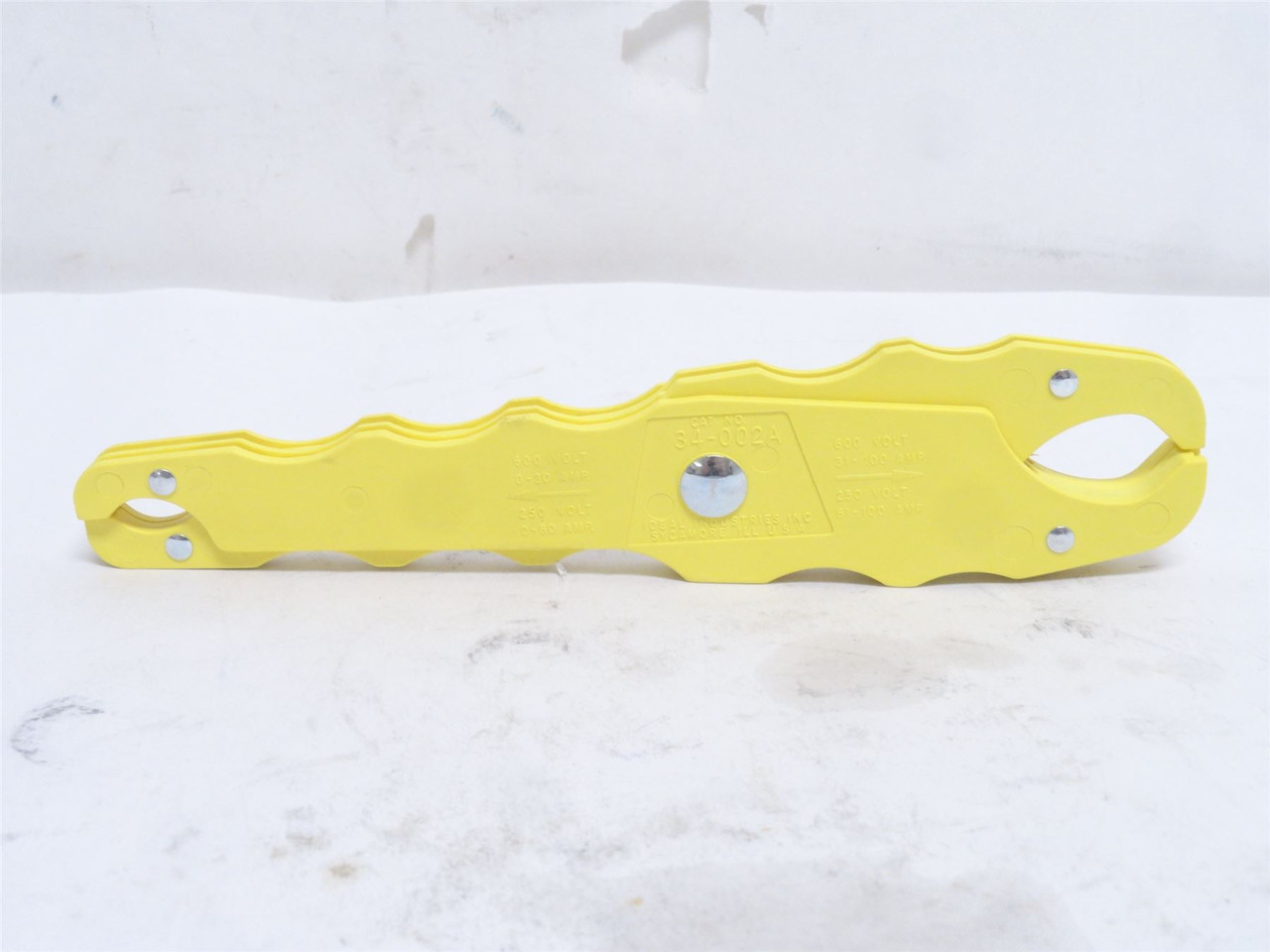 Ideal 34-002; Safe-T-Grip Fuse Puller; 1/2"-1"