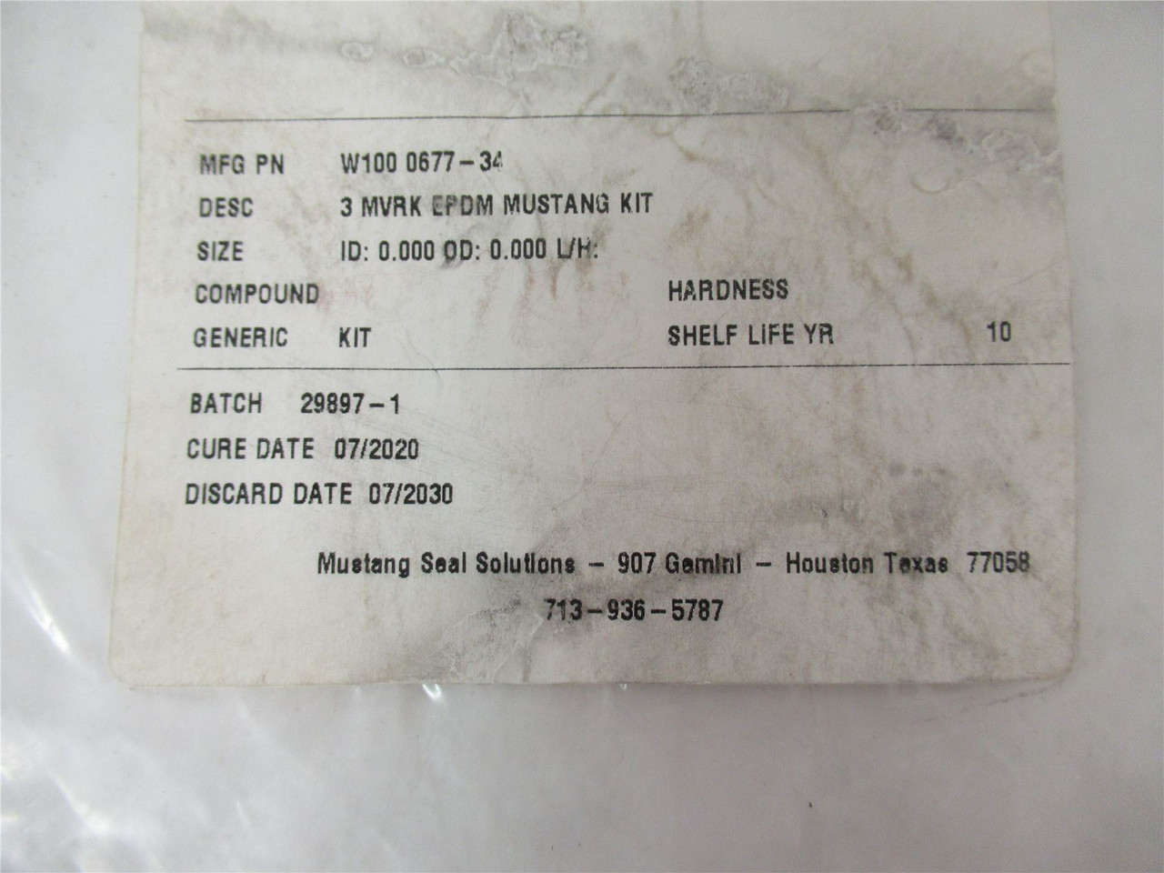 Watts W100 0677-34; Watts Regulator Mustang Kit