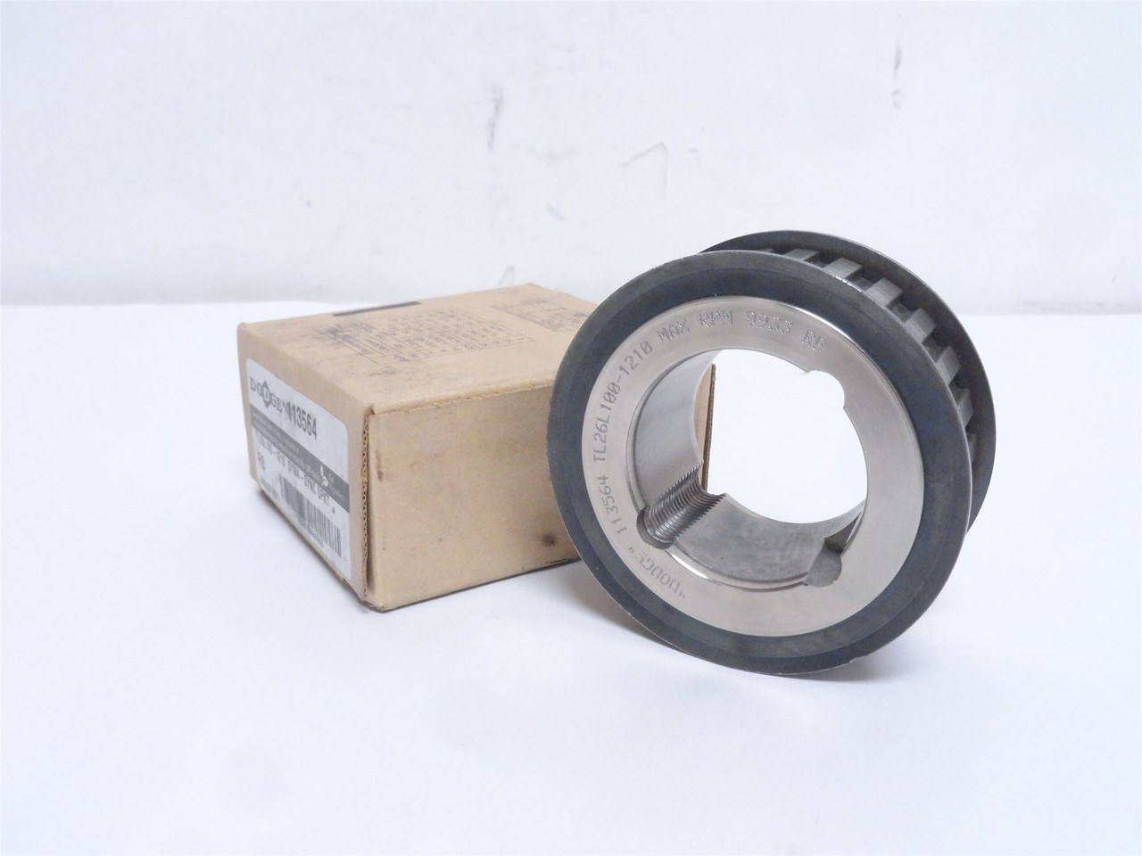 Dodge TL26L100-1210; Bushed Timing Belt Pulley; 26 Tooth