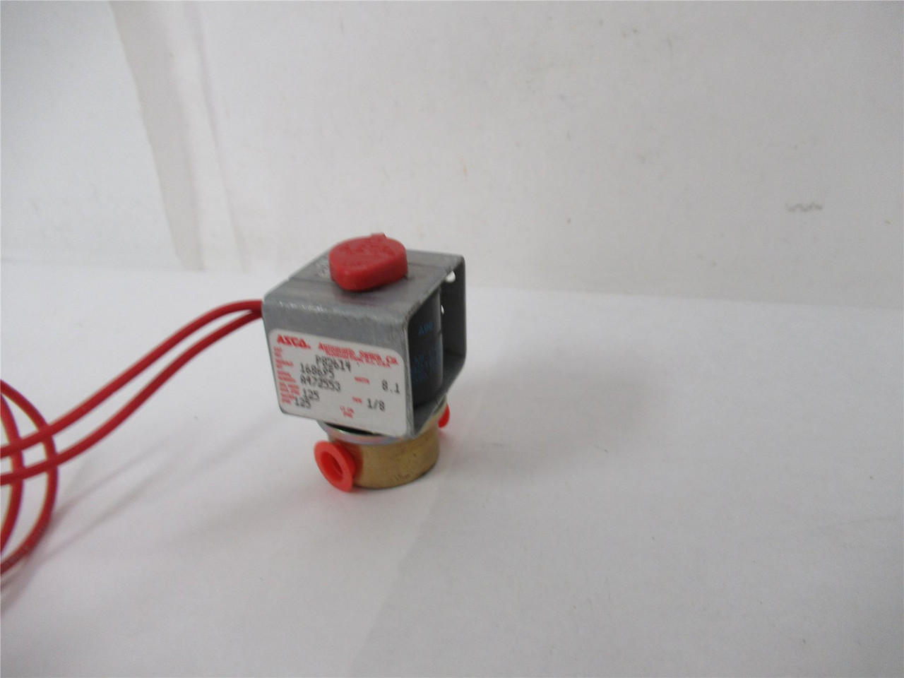 Asco P82614; Solenoid Valve 1/8" 120V 0-150 PSI Air Water