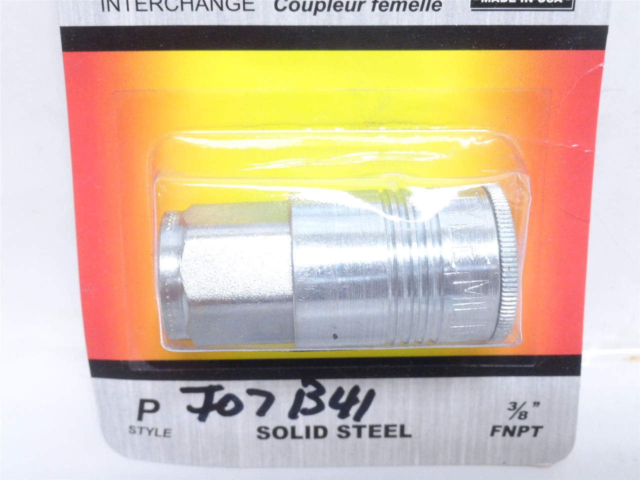Milton S-1805; Automotive Coupler 3/8FNPT; "P" Style