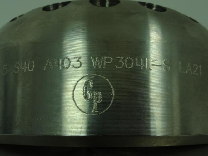 Gp LA21; Stainless Steel Pipe Cap 5"