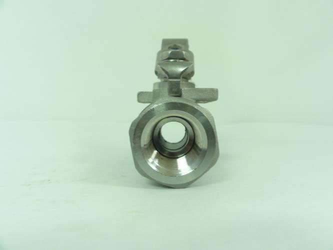 Industry-STD 20K944; SS Ball Valve 1/2"NPT; 2-Piece