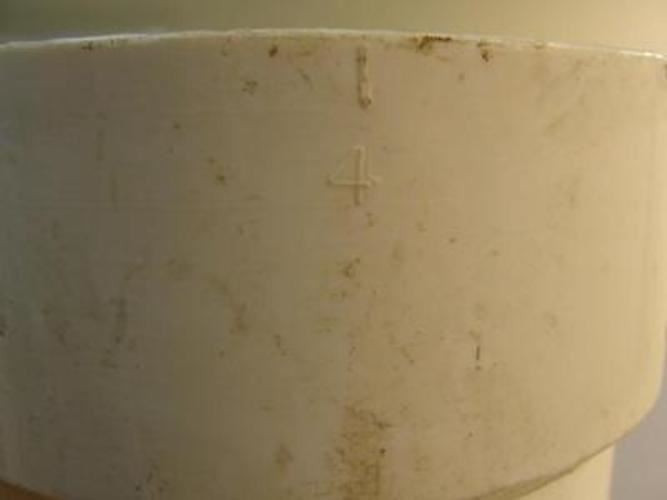 Nibco K091050; PVC Y Fitting; 45 Degree; 4" Nominal Size