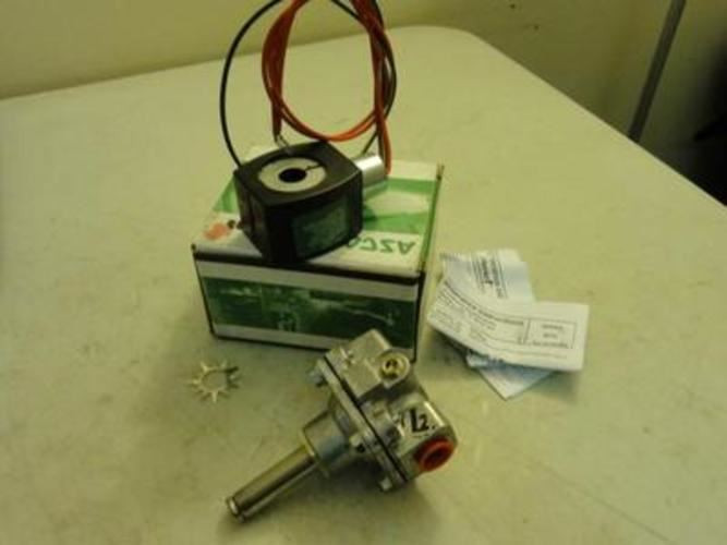 Asco EF8214G013; Solenoid Valve; Missing Plate & Coil clip