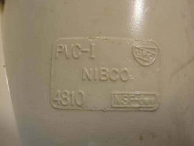 Nibco K090550; PVC Pipe Y Fitting; 45 Degree; 3" Nominal Size