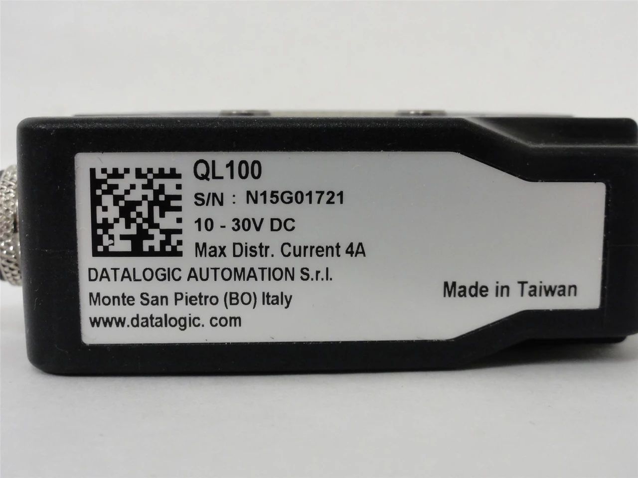 Datalogic QL100; Quick Link Connector; 93ACC1860; 10-30VDC