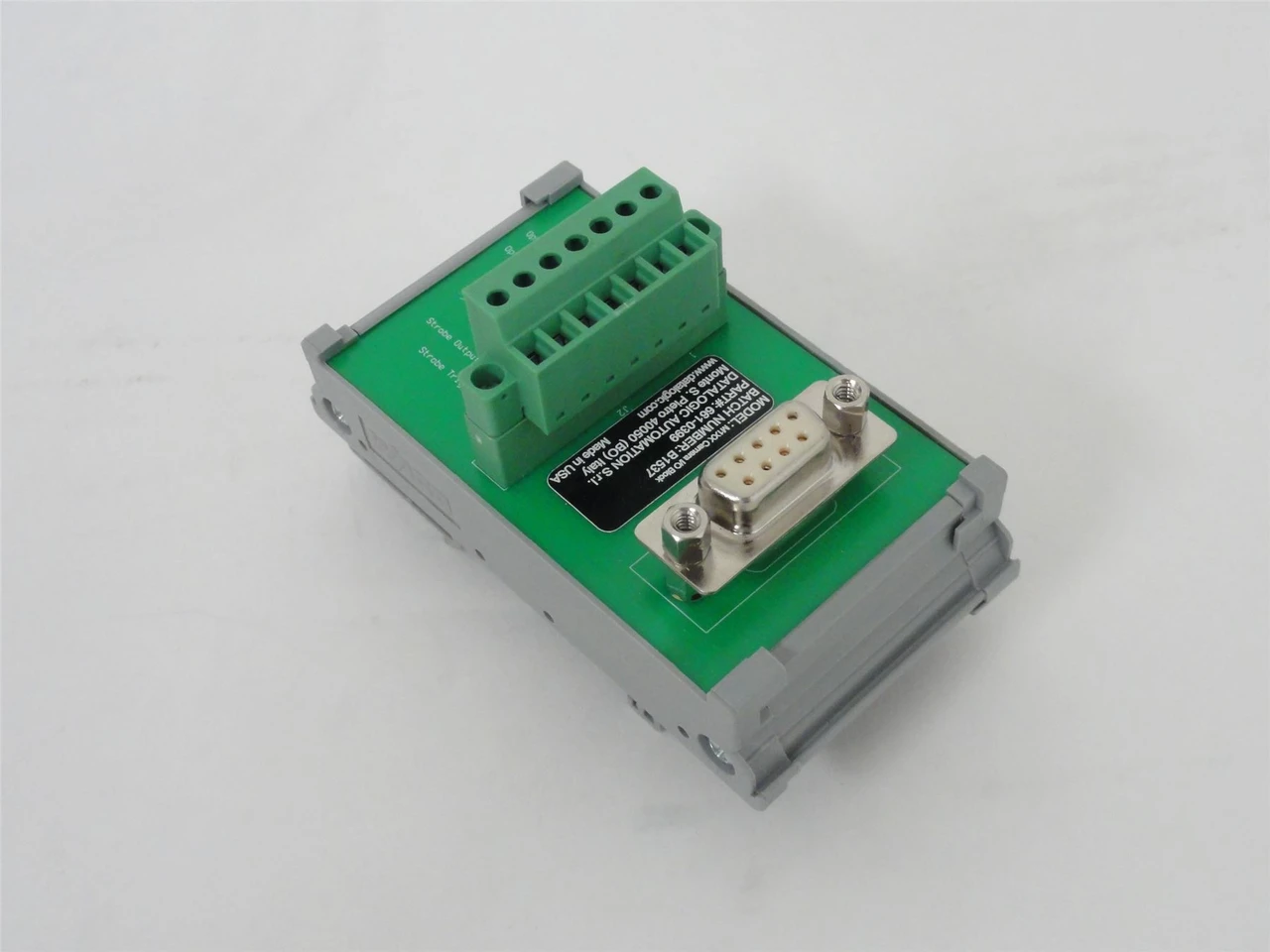 Datalogic 661-0399; M1XX Camera I/O Block; B1537