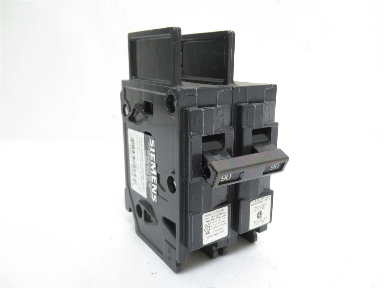 Siemens BQ2H090; Circuit Breaker 90A; 2P; 240VAC