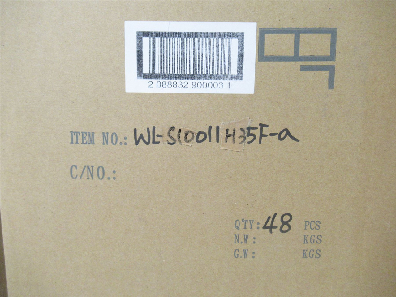 Otali WL-S10001H35F-A; Lot-48 LED E12/Candelabra Bulb 3.2Watt