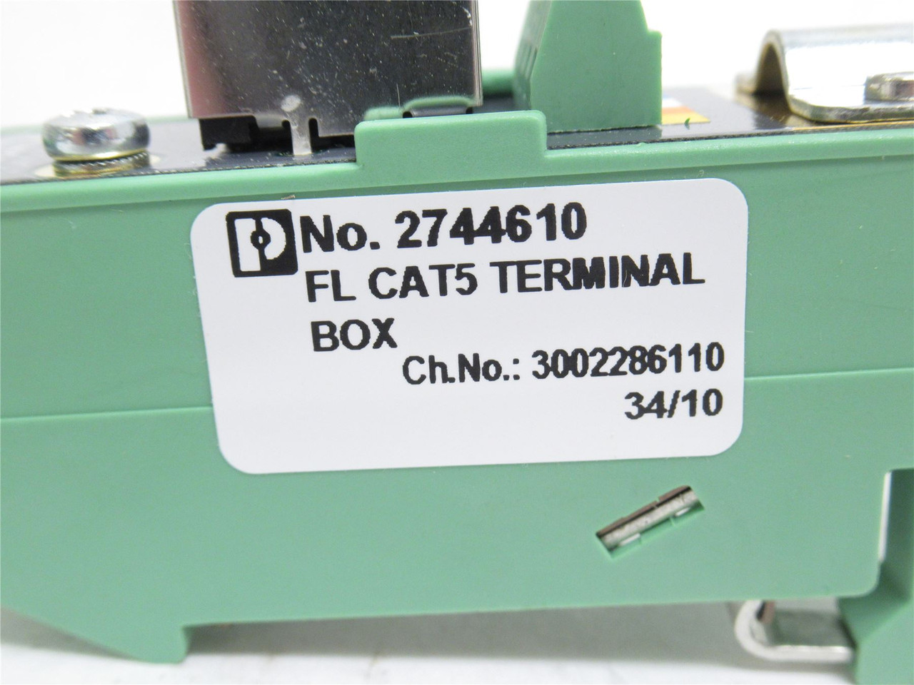 Phoenix Contact 2744610; Patch Panel; RJ45 Jack To Screw Term