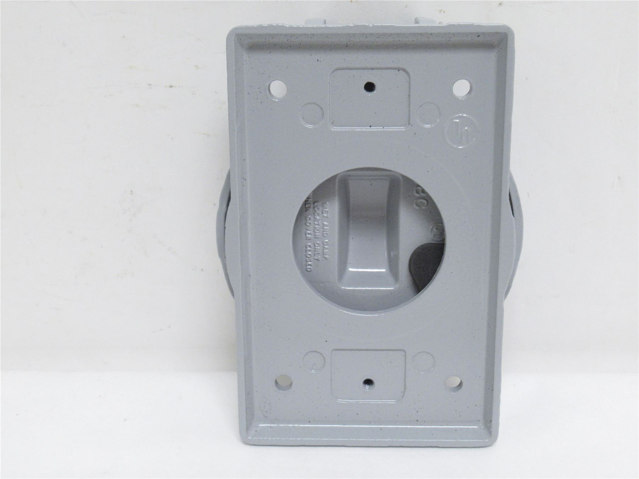 Cooper AH7420; Die Cast Aluminum Lift Lid Cover W/Gasket