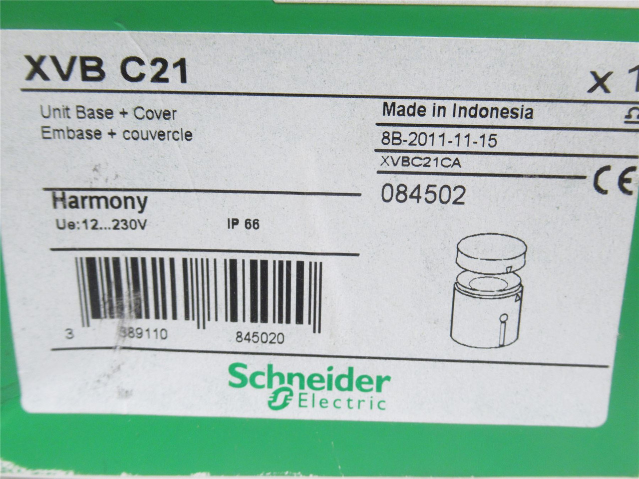 Schneider XVB-C21; Light Tower Indicator; 12~30V; 70mm