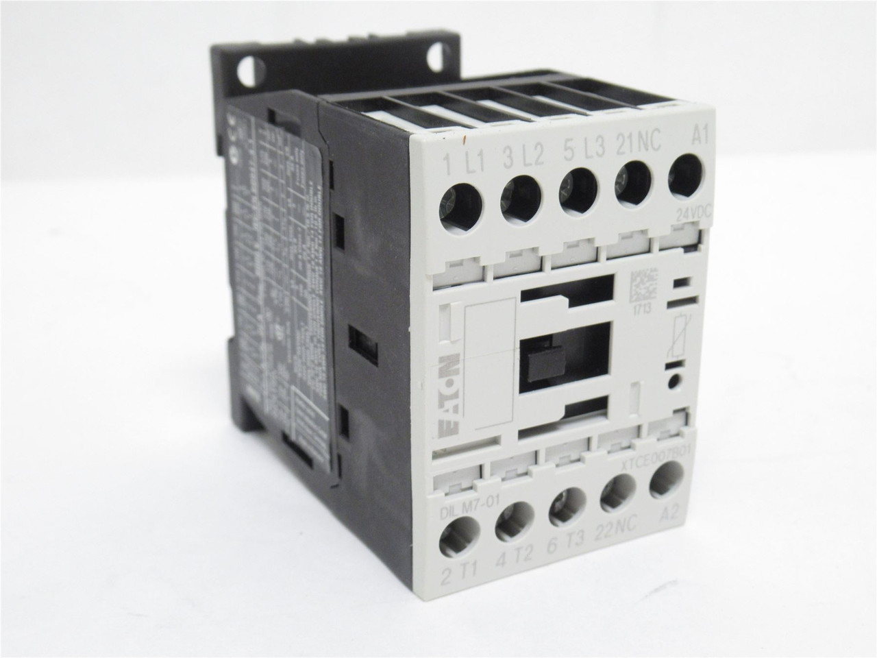 Eaton XTCE007B01TD; Contactor; 3P; 20A; 400VAC; 24VDC Coil