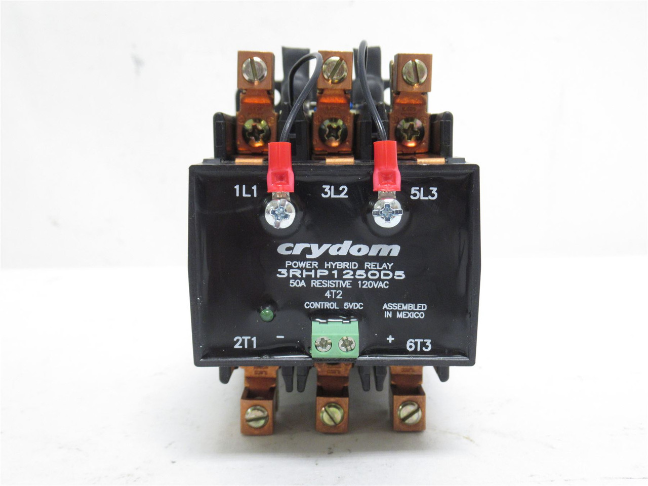 Crydom 3RHP1250D5; Hybrid Relay; 50A; Coil: 120VAC; 3Ph; 3PST