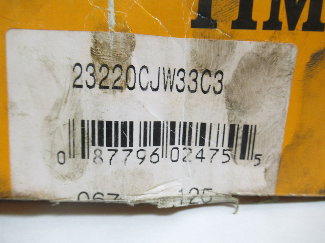 Timken 23220CJW33C3; Spherical Roller Bearing; 100mmD