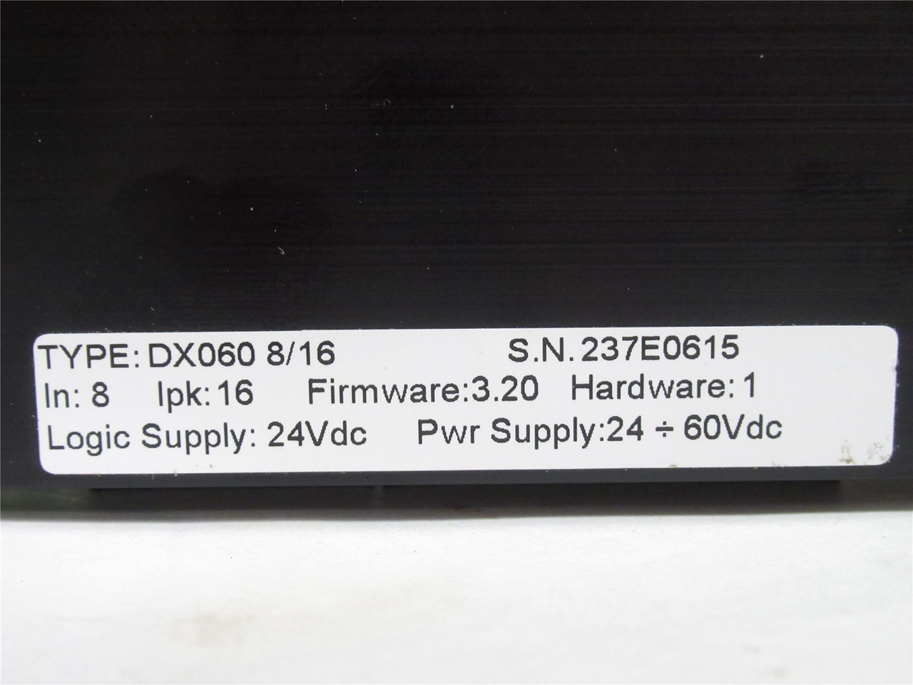 HDT DX060 8/16; Digital Brushless & DC Servodrive; 24VDC