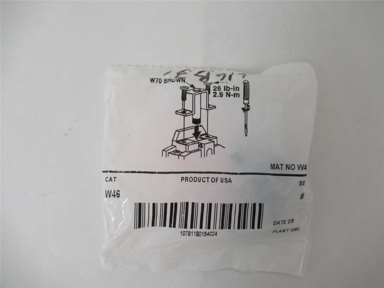 Allen-Bradley W46; Overload Heater Element