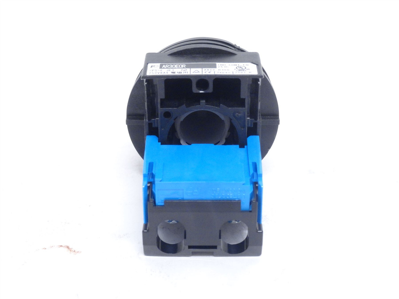 Fuji AR30EOR-10B; Momentary Push-Button; Black; 30mm