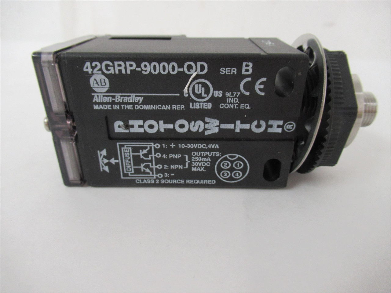 Allen-Bradley 42GRP-9000-QD; Photo Sensor10 - 40 Volt DC 5'