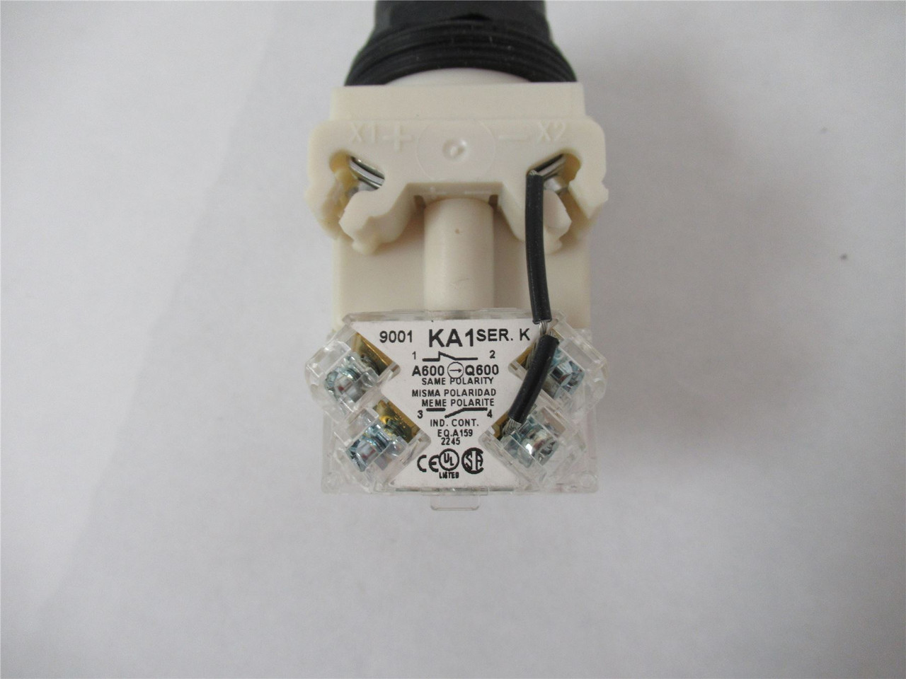 Schneider 9001SKT1; Pilot Light Push To Test 110V to 120V AC