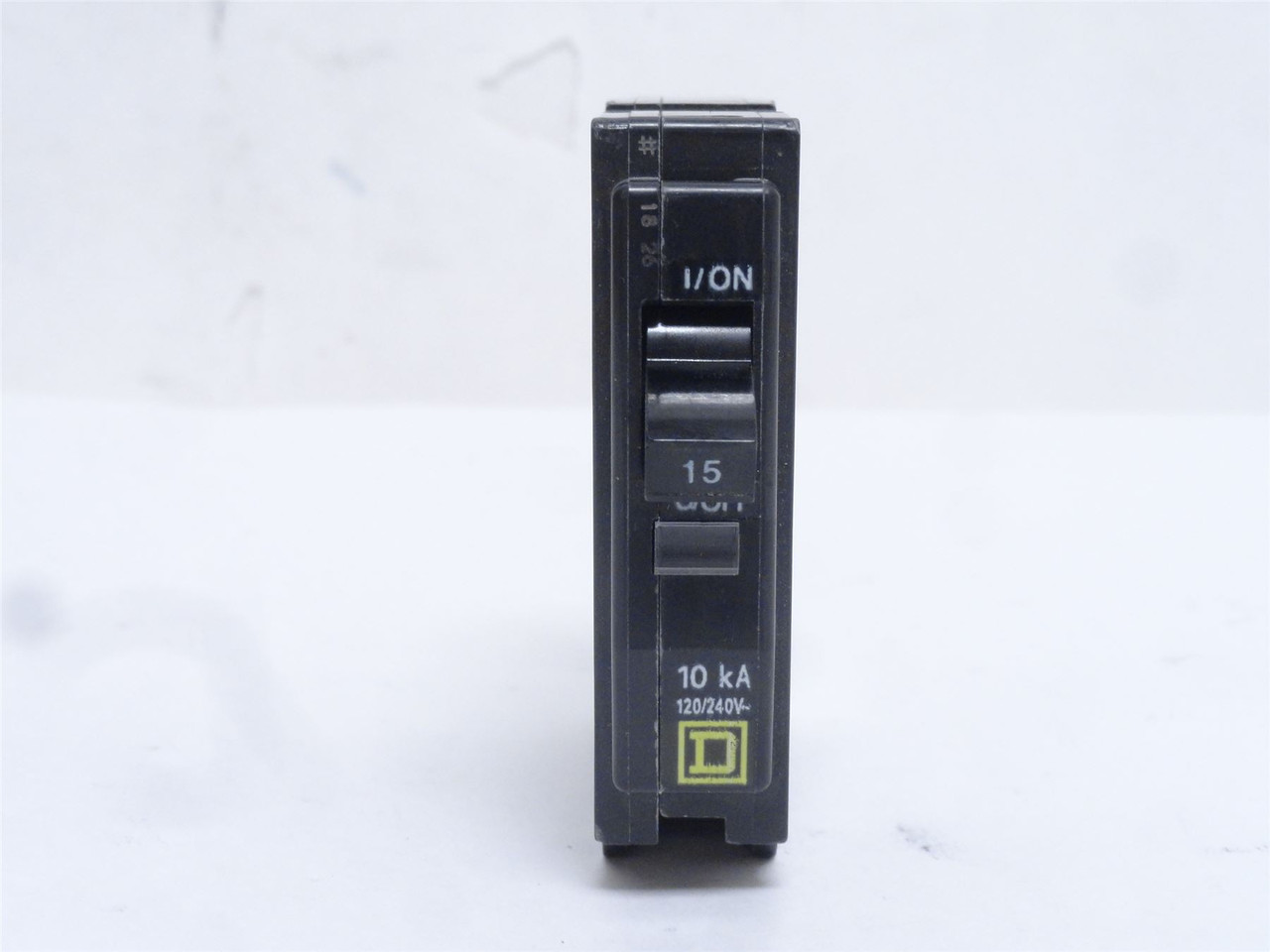 Square D QO115; Circuit Breaker; 15A 1-Pole; 120/240VAC