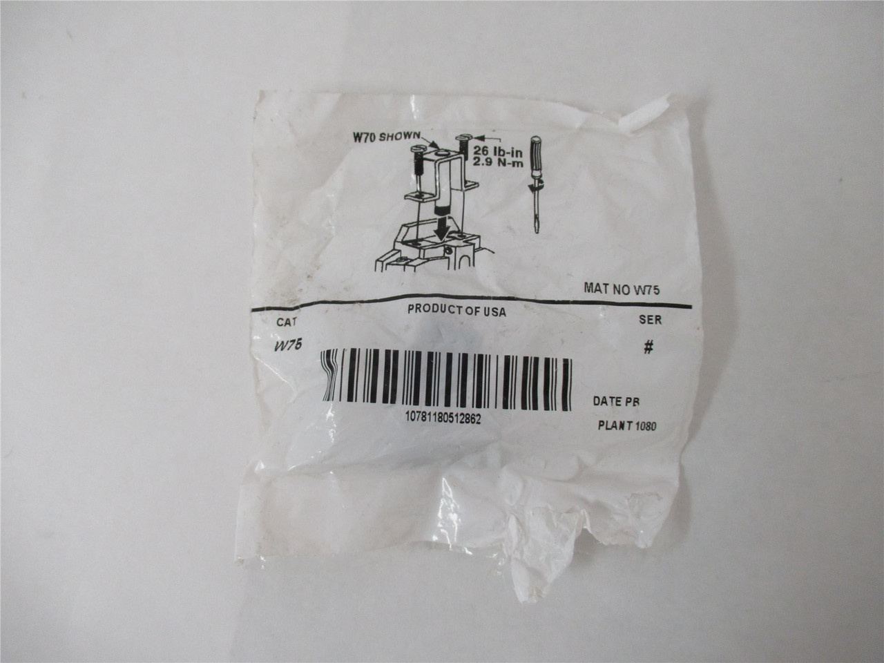 Allen-Bradley W75; Overload Heater Element