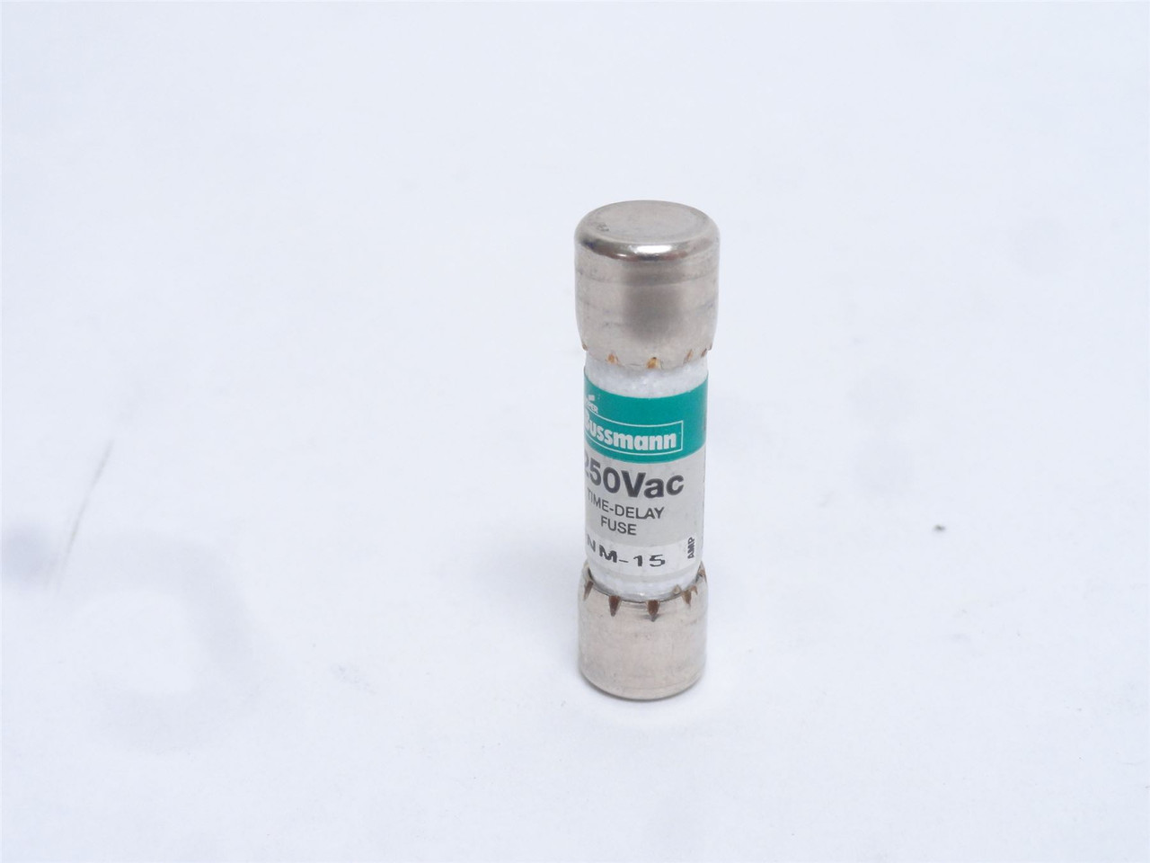 Bussmann FNM-15; Time Delay Fuse; 15A; 250VAC