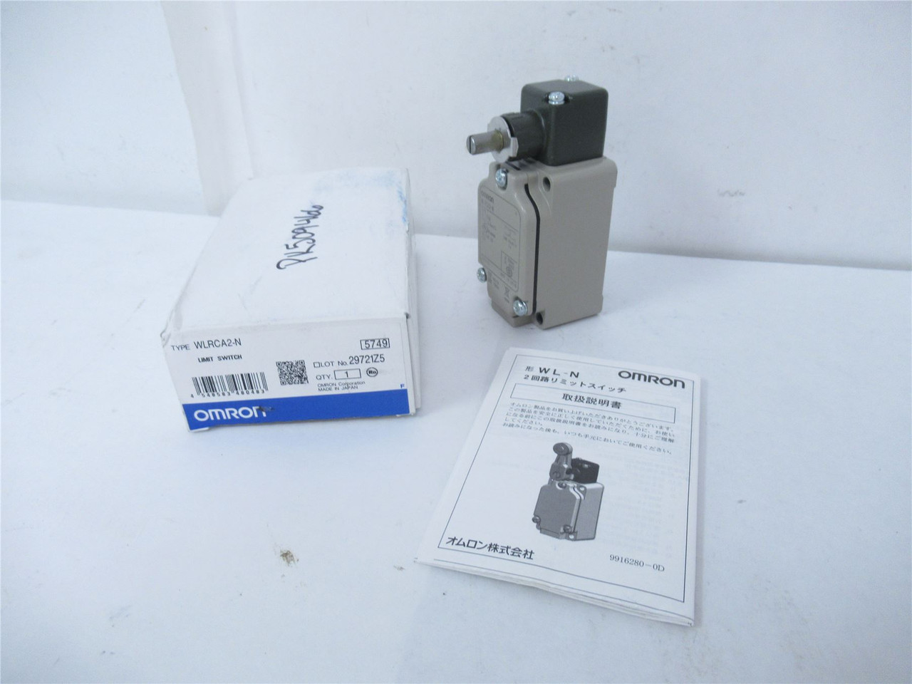 Omron WLRCA2-N; Limit Switch 250VAC 2A 48VDC
