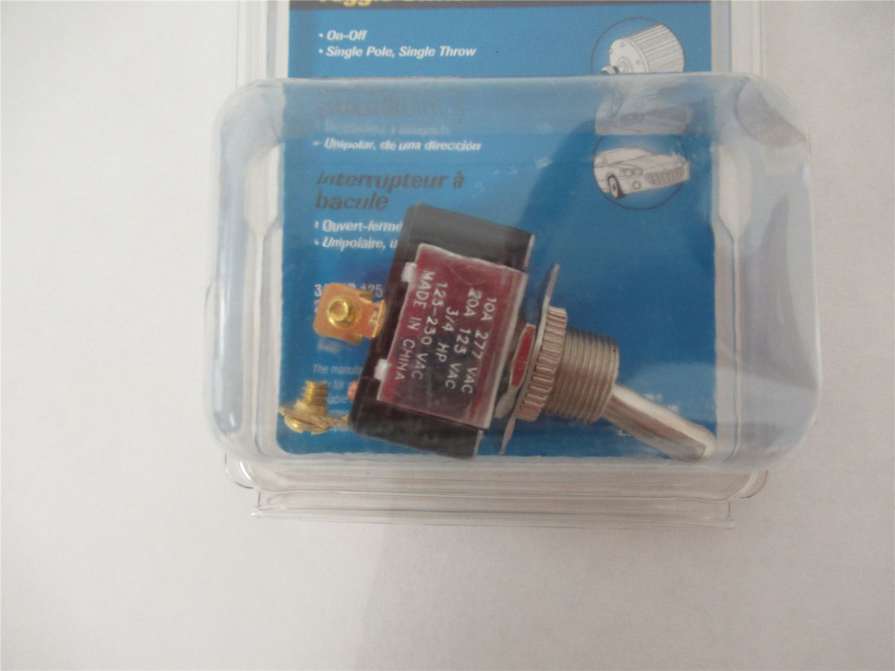 Ideal 774011; Toggle Switch 125-250VAC 3/4HP
