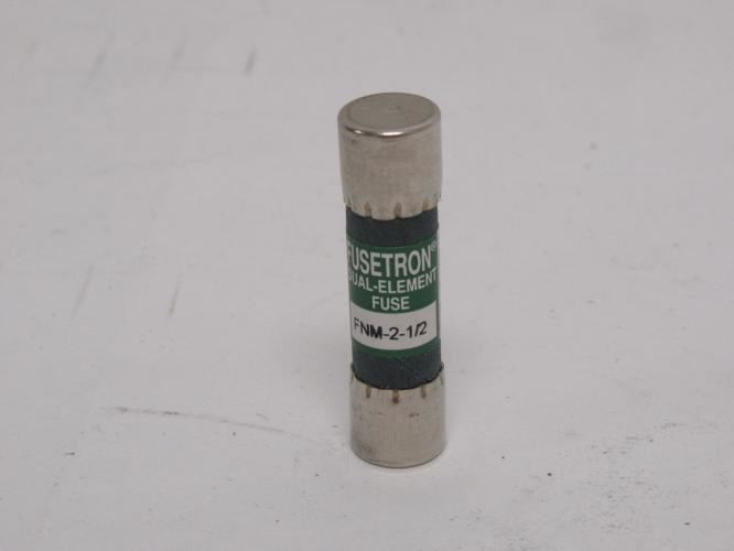 Bussmann FNM 2-1/2; Lot-2 Time Delay Midget Fuses; 2-1/2A; 250V