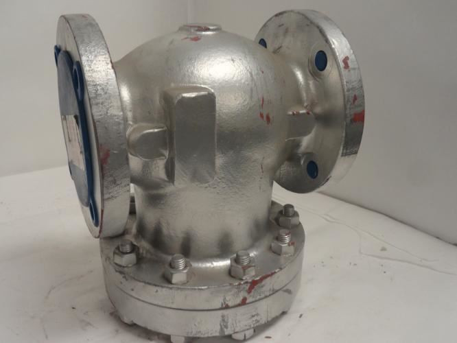 Velan F10-0114C-02TY; Flanged Ball Valve; 3NPT; 285PSIG