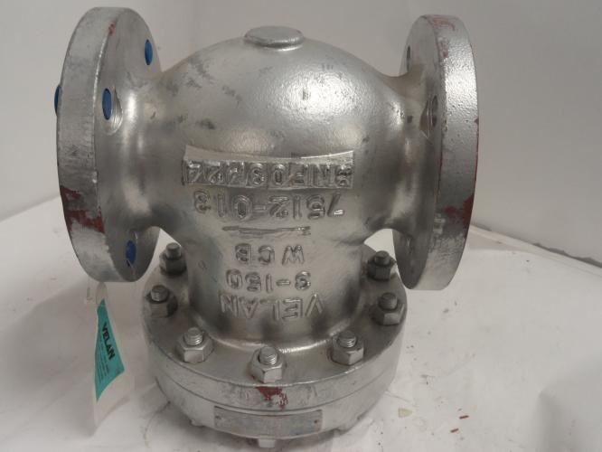 Velan F10-0114C-02TY; Flanged Ball Valve; 3NPT; 285PSIG