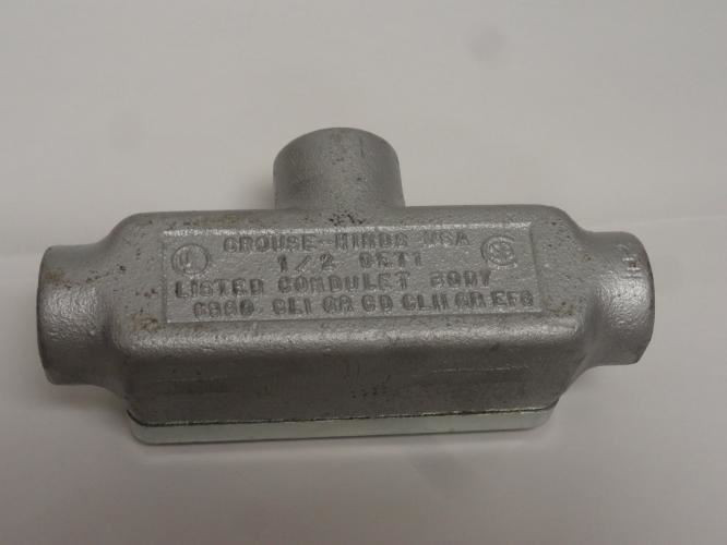 Crouse-Hinds OET1; Condulet Conduit Body; 1/2"; Expolsionproof