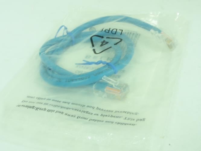 Belkin A3L791-02-BLU; Lot-2 CAT5e 2'ft Ethernet Patch Cable