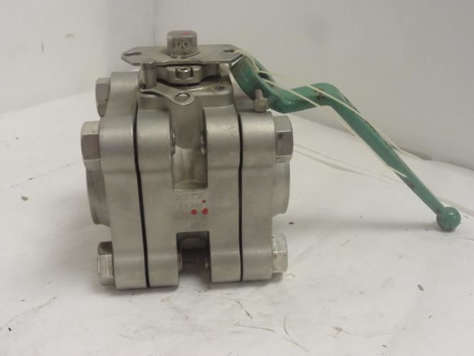 Kitz AKU3TFZM-FS; Ball Valve SS; 2" Socket Connection; 1000WOG