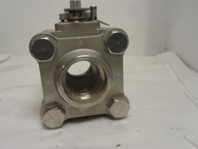 Kitz AKU3TFZM-FS; Ball Valve SS; 2" Socket Connection; 1000WOG